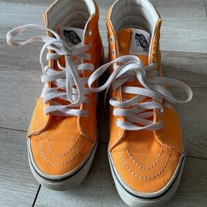 Vans Kids Bright Orange High-Tops
